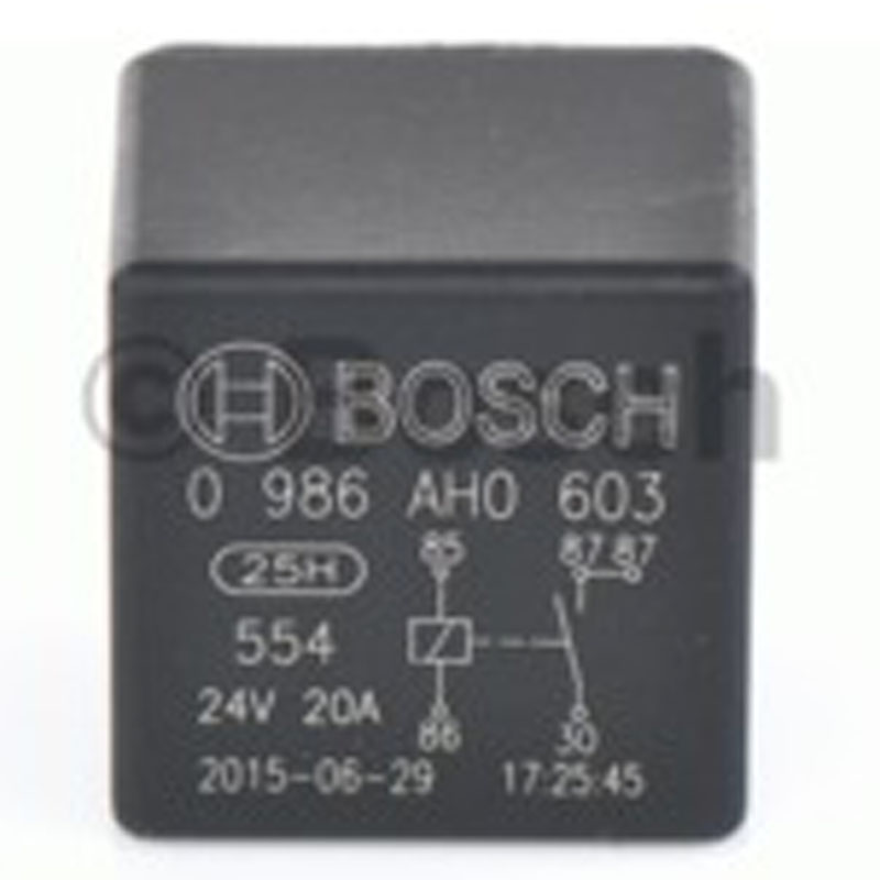 Vekselrele 24V 20A