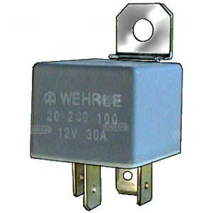 Minirele 12 V, 30 amp