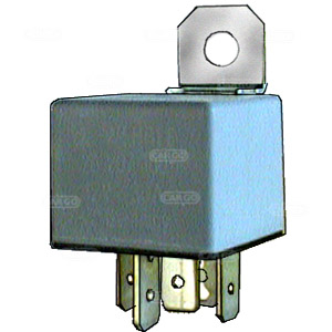 Minirele m/2 stk 87 kontakter, 12 V, 30 amp