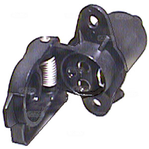 Kontakt 3-pin, 2-hulls feste