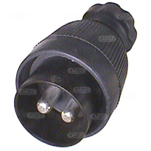 Nato støpsel 2-polet m/skruekobling 50 mm²