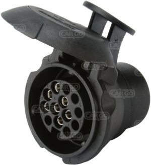 Adapter fra 7-pol bil - 13-pol henger, kompakt type