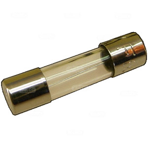 Glassikring 20 x 5 mm, 6,3 amp