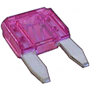 Mini bladsikring 4 amp rosa