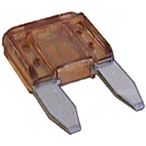 Mini bladsikring 5 amp lysebrun