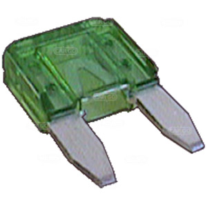Mini bladsikring 30 amp grønn