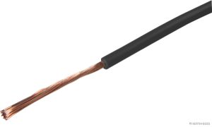 Kabel 1X0,75 sort