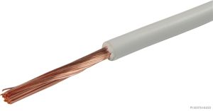 Kabel 1X2,5 hvit
