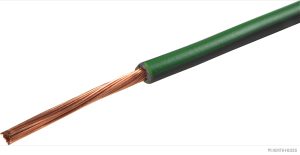 Kabel 1X1.5 sort/grønn