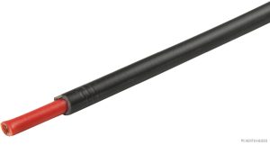 Kabel 1X1,5 sort dobbelisolert