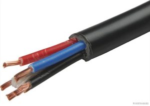 Kabel 5X1,0 sort