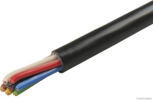 Kabel 7X0,75 sort
