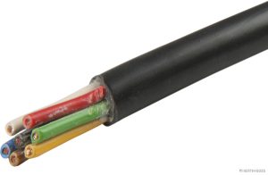 Kabel 7X1,0 sort