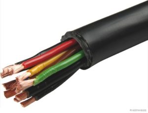 Kabel 9X1,5 + 4X2,5 sort