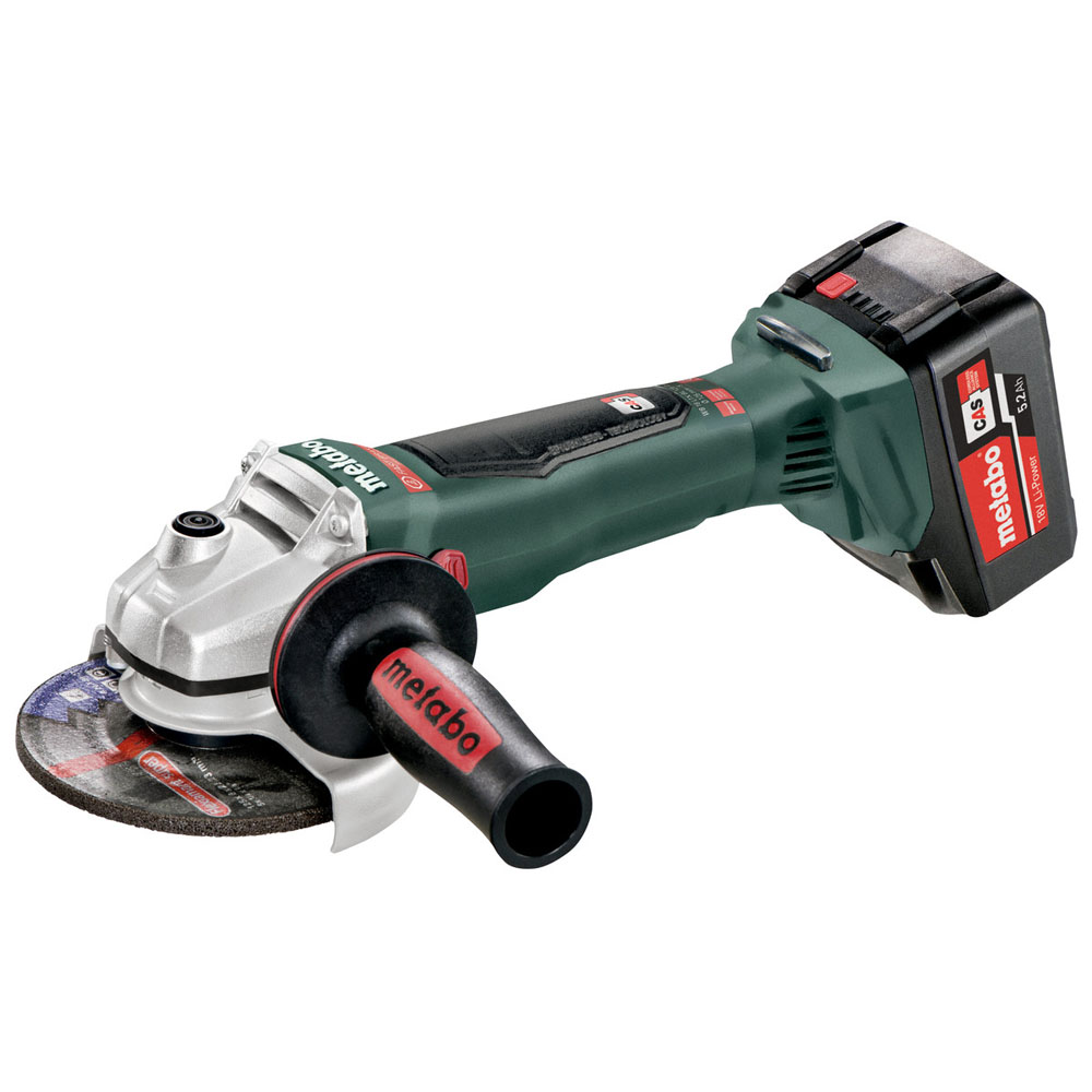 Vinkelsliper WB 18 LTX BL 125 QUICK 2X5,5 LIHD 18V