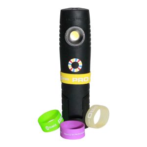 D6 håndlampe USB oppladbar