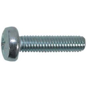 Maskinskrue med panhode 6x10 - 6x20mm