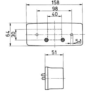 Jokon 516 lykt BBS(K) 12V venstre