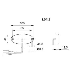 Jokon 2012 LED lykt SMLR 12V