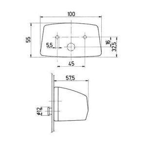 Skiltlys Jokon 415 K 12V