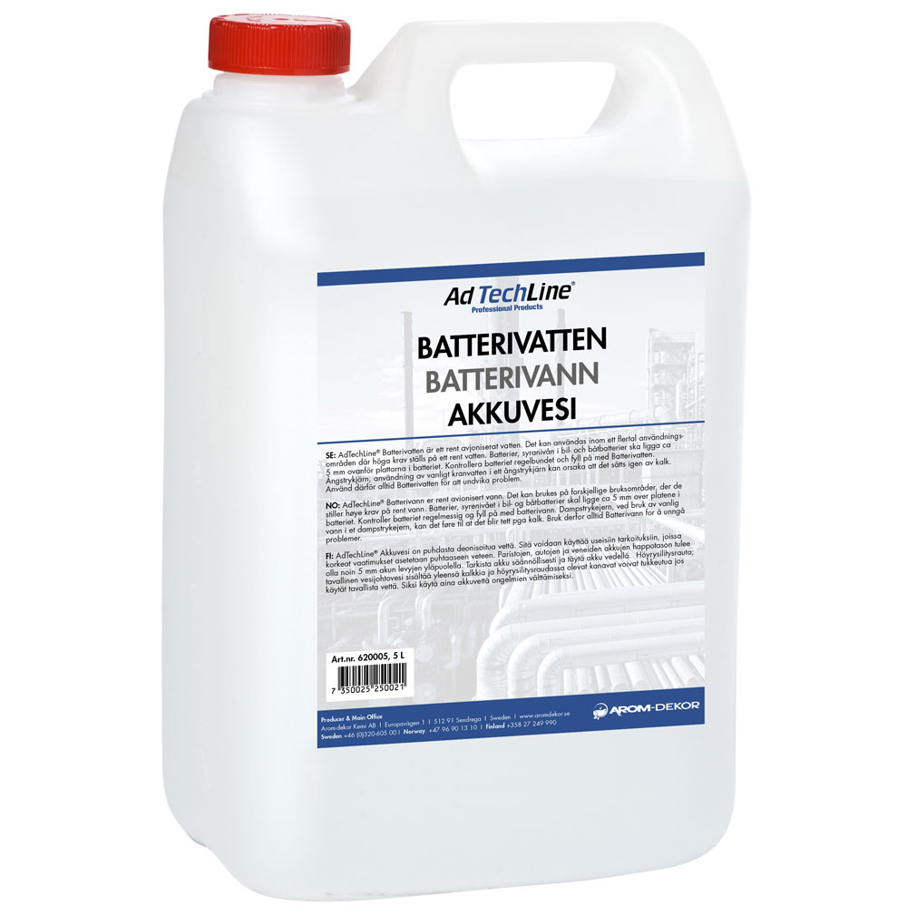 Batterivann 5L