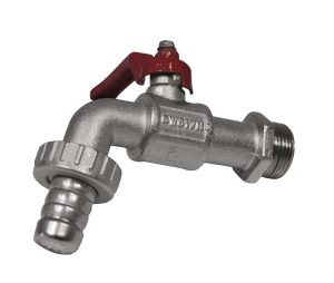Kuletappeventil for fat 3/4"