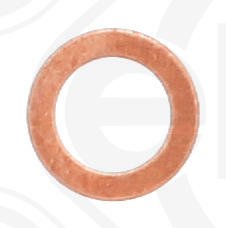 Kobberpakning 6x10x1mm