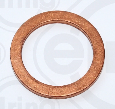 Kobberpakning 13x18x1,5mm