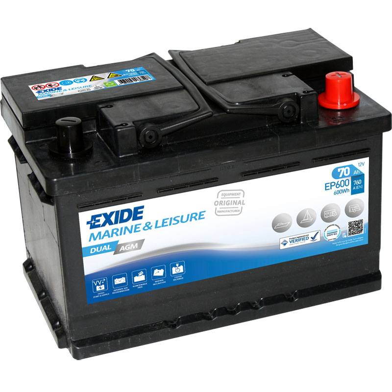 Dual AGM 70Ah / 760CCA (L278, B175, H190)