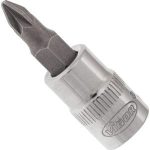 Pozidriv skrutrekker pipe 1/4" - PZ1
