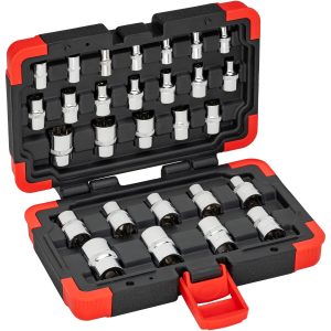 TORX®-sett utvendig E4-E24 28 deler