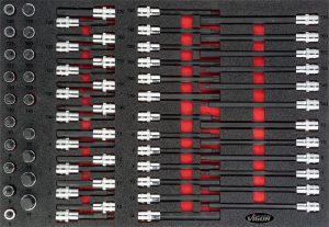 TORX® og unbrakopiper 62 delers innlegg