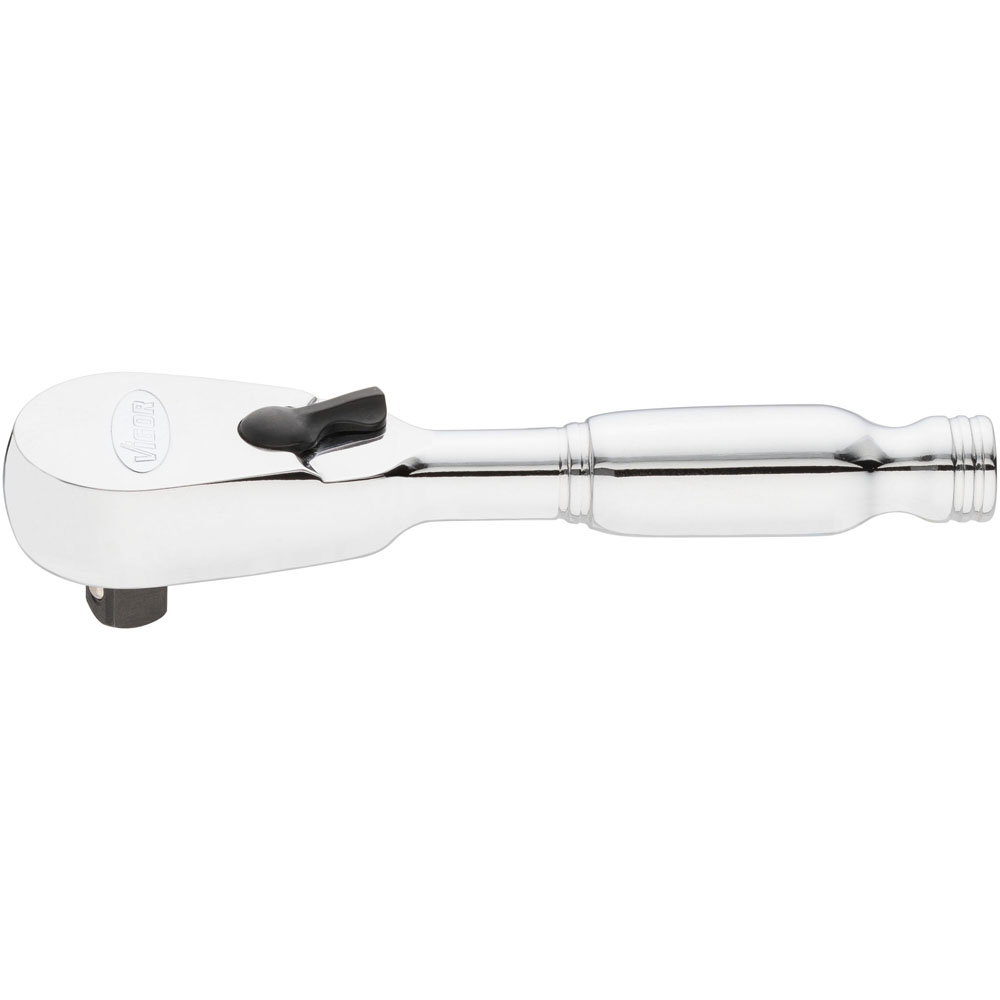 Mini skralle 1/4" helstål 95 mm