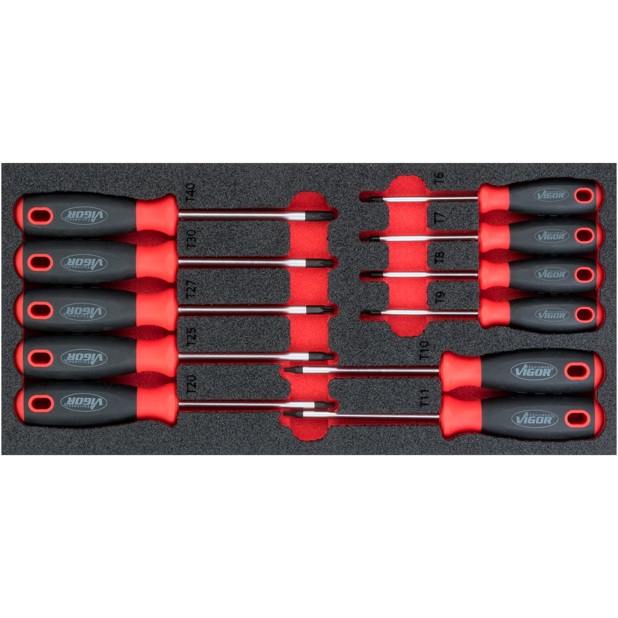 Torx skrutrekkersett 11 delers innlegg