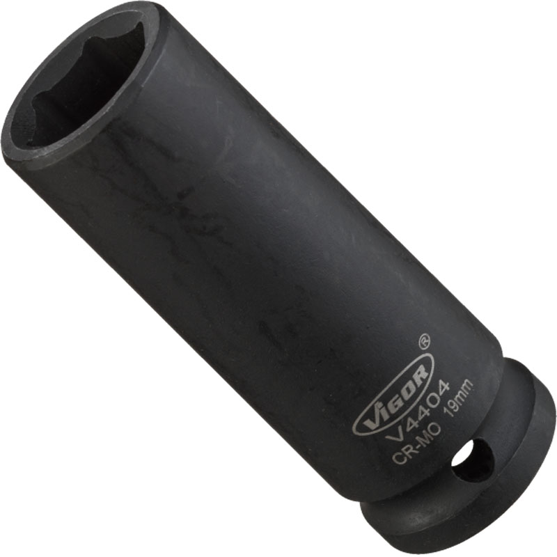 Kraftpipe 1/2" 6 kant lang - 13mm