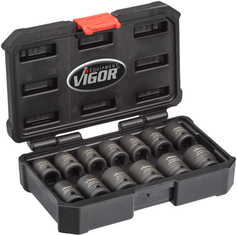 Kraftpipesett 1/2" 10-24 mm 13 stk