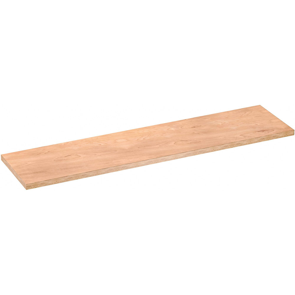 Benkplate i tre, stor 2036 mm lang