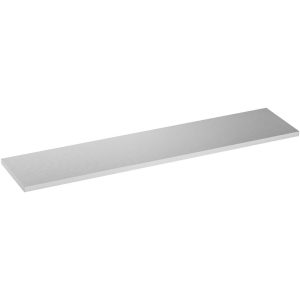 Rustfri benkplate kombi,stor 2215 mm lang