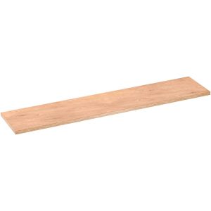 Benkplate i tre, kombi, stor 2404 mm lang