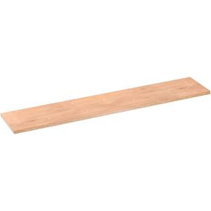 Benkplate i tre, stor 2588 mm lang