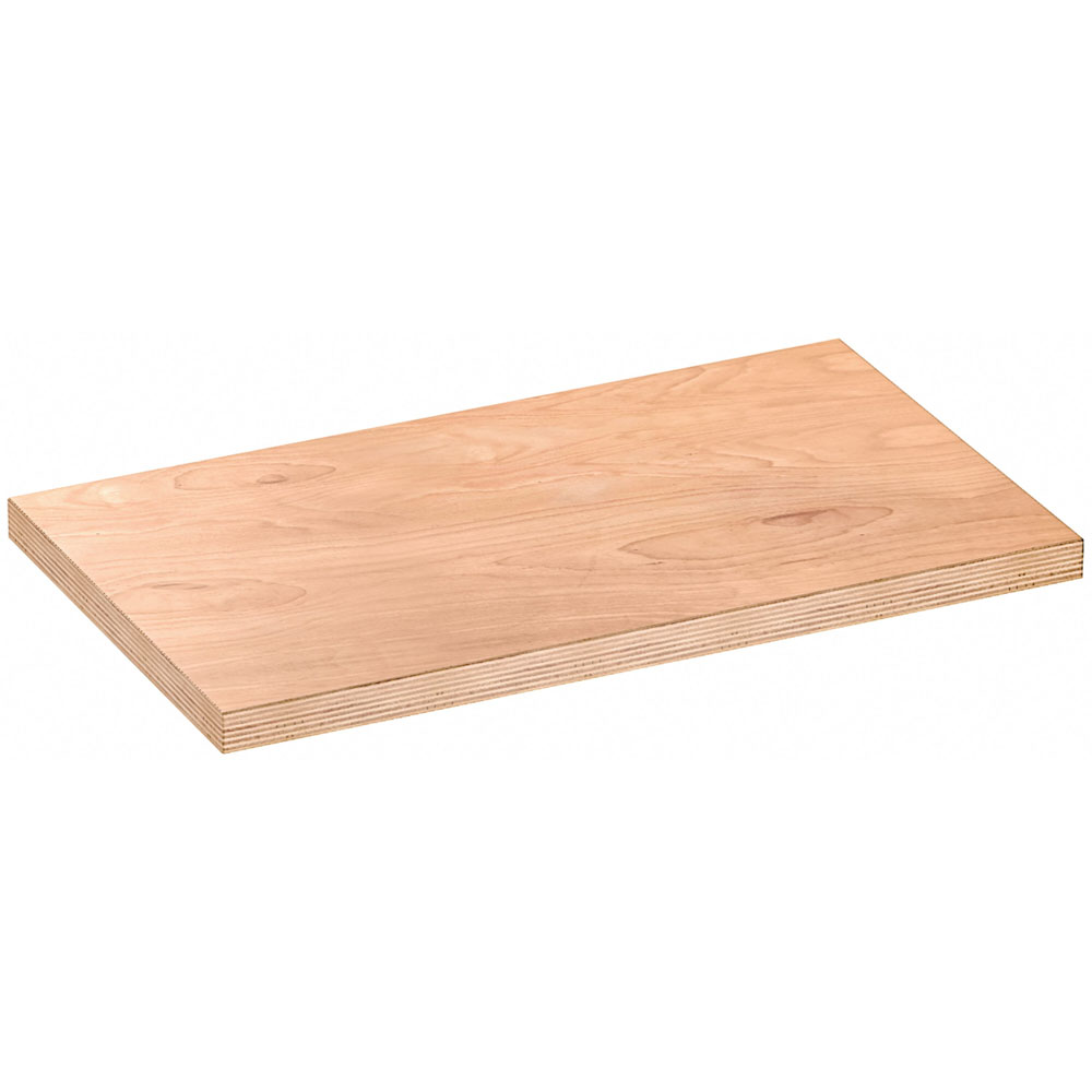 Benkplate i tre, liten 861 mm lang
