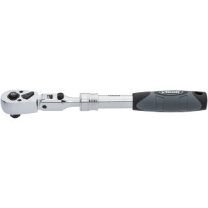 Teleskopisk ledd vendbar skralle 3/8"