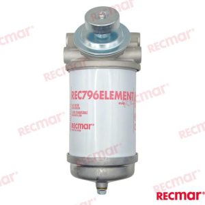 DIESEL DECANTER FILTER WITH ALUMINIUM BUNN
